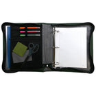 Five Star 2" Graphics Zipper Binder - Assorted-Durable padded polyester