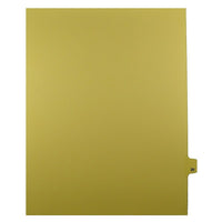 Mark Maker Legal Exhibit Index Tab Buff Single Tabs, 1/25th Cut, Letter Size, No Holes, Number 20, 25 Pack-Buff Single Tabs, 1/25th Cut