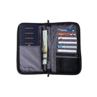 Austin House Travel Organizer with RFID Protection-Made of black durable nylon