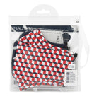 Nautica Non-Medical Reusable Face Masks with Replacement Filters - Navy & Navy/Red Print - 2 Pack-8