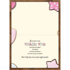 Rosedale 5-1/2" x 8" Thank You For Help Greeting Cards And Envelopes, 12 Pack (17766)-Card shop quality greeting cards