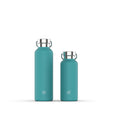 Minimal Stainless Steel Insulated Flask - Aqua - 750ml-BPA free plastic parts
