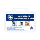 Wasip Break Room Kit-First aid treatment for minor burns, cuts, scrapes, sprains and wounds