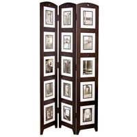 Nexxt Triple Panel Floor Screen with Foam, Java, 51/100" x 33-1/2" x 64-1/50"-3-panel screen room divider: create a new space with an easy to use beautiful room divider. create privacy in your home, make a new room or hide storage items