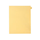 Mark Maker Legal Exhibit Index Tab Buff Single Tabs, 1/26h Cut, Letter Size, No Holes, Letter A, 25 Pack-Buff Single Tabs, 1/26th Cut