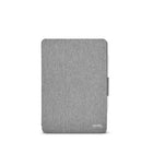 Solo IPD2303-10 Recycled, Antimicrobial, sleep/wake, multi angle viewing Slim Tablet Case with Stylus loop for 10.2" iPad - Grey-Material made from recycled PET bottles