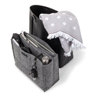 Bugatti PURE Laptop Ladies Tote Bag - 14.1" - Removable Organizer - Black (LBG5054BU-BLACK)-Removable organizer/ laptop compartment