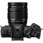 OM System OM-5 Black Body with M Zuiko Digital ED 12-45mm F4.0 PRO Lens Kit-Battery Life: Approx. 310 Shots
