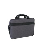 ROOTS RTS3400 15.6" Laptop Double Gusset Top Load w/RFID, Grey-15.5" x 12" x 2 3/4"