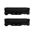 Canon 128 Black Toner Cartridge, 2 Pack (3500B013)-Yields approximately 2,100 pages