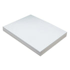 Pacon - Papier cartonné robuste, 9 x 12 po, blanc-Taille : 9 haut. x 12 larg. (po)