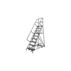 Tri-Arc Manufacturing All Directional Rolling Ladder, No. of Steps: 9, Platform Height: 90" (KDED109246)-No. of Steps: 9