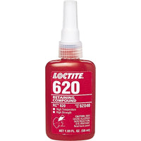 Loctite Retaining Compound 620 High Temperature, 50 Ml, Bottle, Green - 2 Pack-Colour: Green