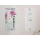 Rosedale 5-1/2" x 8" Birthday Thoughts Just For You Greeting Cards And Envelopes, 12 Pack (15718)-Card shop quality greeting cards