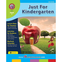 eBook: Just For Kindergarten (PDF version - 1-User Download) - ISBN 978-1-55319-233-6 - Grade Kindergarten-You will receive two emails: one confirming your entire order, and one with a "Download Software" buttonYou can download immediately or return to your email to download later