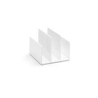 Poppin Fin File Sorter - White-File Sorter with 4 "Fins"