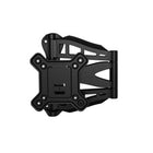 Futech TVW004 TV Wall Mounts, 8" x 8" x 2", Black-Tilt degree from -40 degrees to + 40 degrees