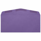 JAM Paper #10 Business Coloured Window Envelopes - 4 1/8" x 9 1/2" - Violet Recycled - 50 Pack-Size: #10 (4.13 x 9.5 inches)
