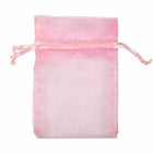 JAM Paper Sheer Bags - Small - 4" x 5.5" - Baby Pink Pastel - 96 Pack-Color: Light Baby Pink / Soft Pink small sheer bag