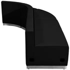 Flash Furniture HERCULES Alon Black LeatherSoft Reception Configuration, 3 Piece-Features: