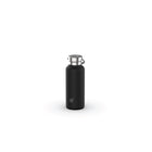 Minimal Stainless Steel Insulated Flask - Black - 500ml-Double wall vacuum insulation maintains hot or cold temperatures for up to 25 hours