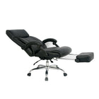 TygerClaw High Back PU Leather Office Chair (TYFC22013)-Black superior PolyPropylene(PP) with PolyUrethane(PU) padded armrest for arm positioning