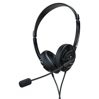 Spracht ZuM Stereo 3.5/2.5mm Binaural Headset (ZUM350B)-Comfortable and sturdy, with retractable headband