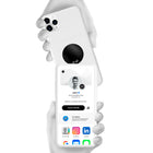 Popl Flat - Black-Allow person you pop to save your digital business card as a contact in their phone