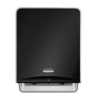 Kimberly-Clark Professional ICON Automatic Hard Roll Towel Dispenser - 16.53" x 12.41" x 10.19" - with Black Mosaic Design Faceplate-Includes 1 Kimberly-Clark Professional ICON Automatic Hard Roll Towel Dispenser