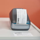 DYMO LabelWriter Wireless Label Printer - Black-Included in the Box: LabelWriter Wireless label printer, Address Labels Starter Roll, DYMO Stamps® Starter Roll, Power Adapter and Cable, USB Cable and Quick Start Guide