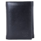 Roots 73 Men's Compact Leather Wallet, Black-Genuine Leather - Black