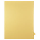Mark Maker Legal Tabs - Letter Size - Buff - 1/15th cut - 25 tabs per package - 5 packages Pack - Number 149-Buff SingleTabs