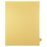 Mark Maker Legal Tabs - Letter Size - Buff - 1/15th cut - 25 tabs per package - 5 packages Pack - Number 149-Buff SingleTabs