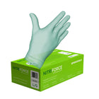 ForceField Nitriforce Greenleaf Disposable Examination Gloves - Large - 100 Pack-General use