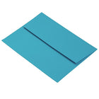 JAM Paper A2 Invitation Envelopes, 4.38 x 5.75, Brite Hue Blue Recycled, 100 Pack (WDBH600g)-Closure: Gum