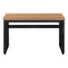 Monarch Specialties 7677 48" Computer Desk - Reclaimed Wood/Adj.Height/ Black-Assembly required: Illustrated instructions and all hardware are provided for convenience (additional tools may be needed)