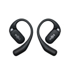 Shokz OpenFit Bluetooth Headset Noise Cancelling Mic Around Ear Air Conduction - OpenBass - Black-Air Conduction Sound: Unique tech delivers audio through cheeks, leaving ears open.