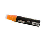 Marvy Uchida Jumbo-Point Liquid Chalk Markers - Erasable - Dustless - Orange - 2 Pack-Marker Tip: Jumbo Point (16mm)