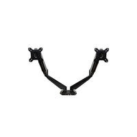 StarTech One-Touch Height Adjustment Dual-Monitor Arm (ARMSLIMDUO)-Dual monitor mount supports two 12” to 30” monitors, side-by-side