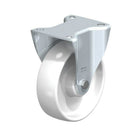 Blickle White Polyamide Caster, 5" (127 Mm) , Capacity: 275 Lbs. (125 Kg.), Wheel Material: Polyamide, 2 Pack (B-PO 125R)-Wheel Diameter: 5" (127 mm)