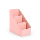 Poppin Small Desk Organizer - Blush-Blush/ Plastic