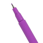 Marvy Uchida Fine-Tip Neon Felt-Tip Pen - Neon Violet Purple-Barrel Colour: Purple