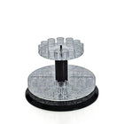 Azar Displays 2-Tier Counter Display with Acrylic Tester Tray (225010)-Made from acrylic