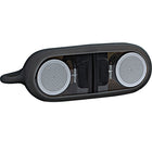 Sylvania True Wireless Stereo Magnetic Bluetooth Speakers with Silicone Sleeve, Black-Magnetic design allows you to easily connect the two speakers together and carry them as one