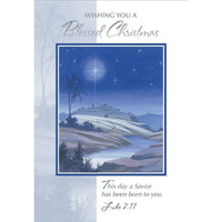 Christmas Blessings, Church, 18 Pack-Printed on premium coated card stock