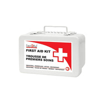 First Aid Central Federal Type A Regulation First Aid Kit - Metal Case-For workplaces following federal regulations with 2-5 workers at any given time