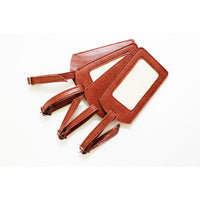 Ashlin Alabama Luggage Tags, British Tan, 4 Pack-The perfect foursome! Get these baggage tags and equip your luggage and carry-on bags. With four tags in this set, this is enough to put on your bags for you and your partner. Finely crafted, these luggage tags are equipped with an adjustable strap and a open