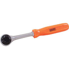 Gray Tools 1/4" Drive 72 Tooth Reversible Round Head Ratchet, Screwdriver Handle, 6-1/4" Long-Drive Size: 1/4"