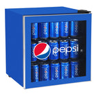 Pepsi 1.8 cu ft Compact Refrigerator - Blue-1.8 cubic foot capacity