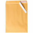 JAM Paper 10" x 13" Open End Catalog Premium Envelopes with Peel and Seal Closure - Brown Kraft Manila - 50 Pack-Size: 10 x 13 inches